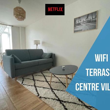 Superbe T2 Neuf Centre Ville Wifi Terrasse Netflix Périgueux Exteriér fotografie